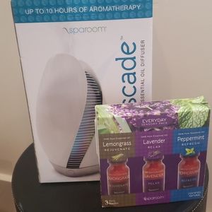 Cascade Sparoom Ultrasonic Essential Oil Diffuser